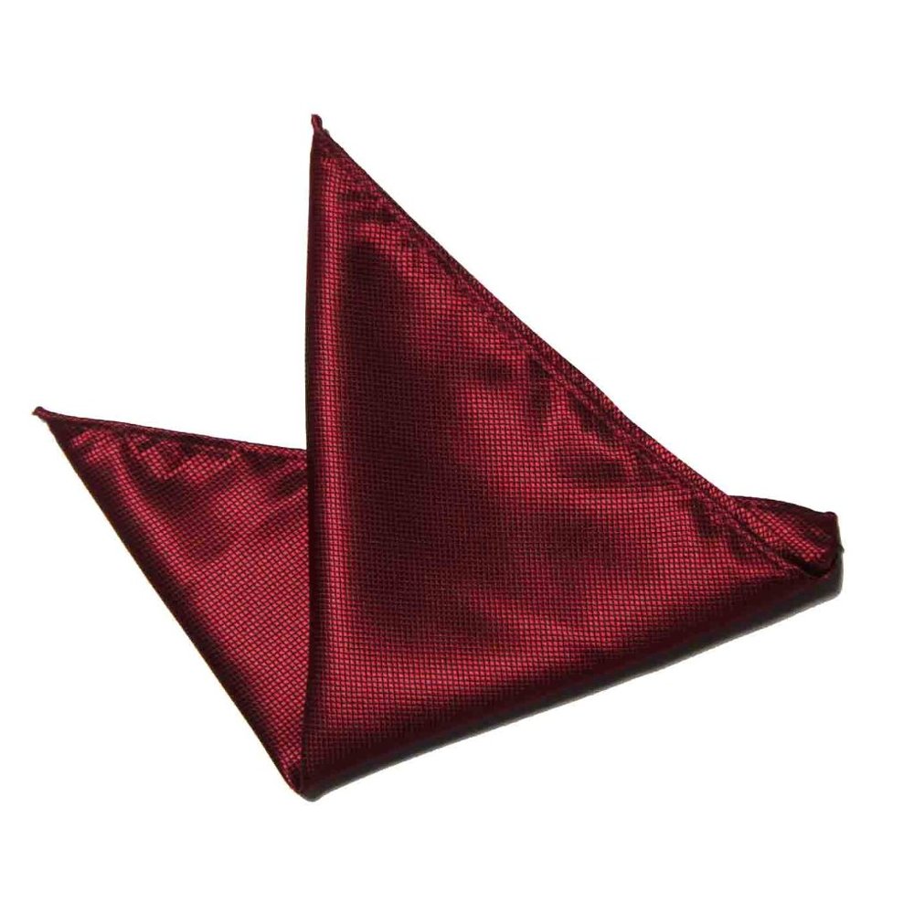 Gascoigne Pocket Square Red Silk Men's